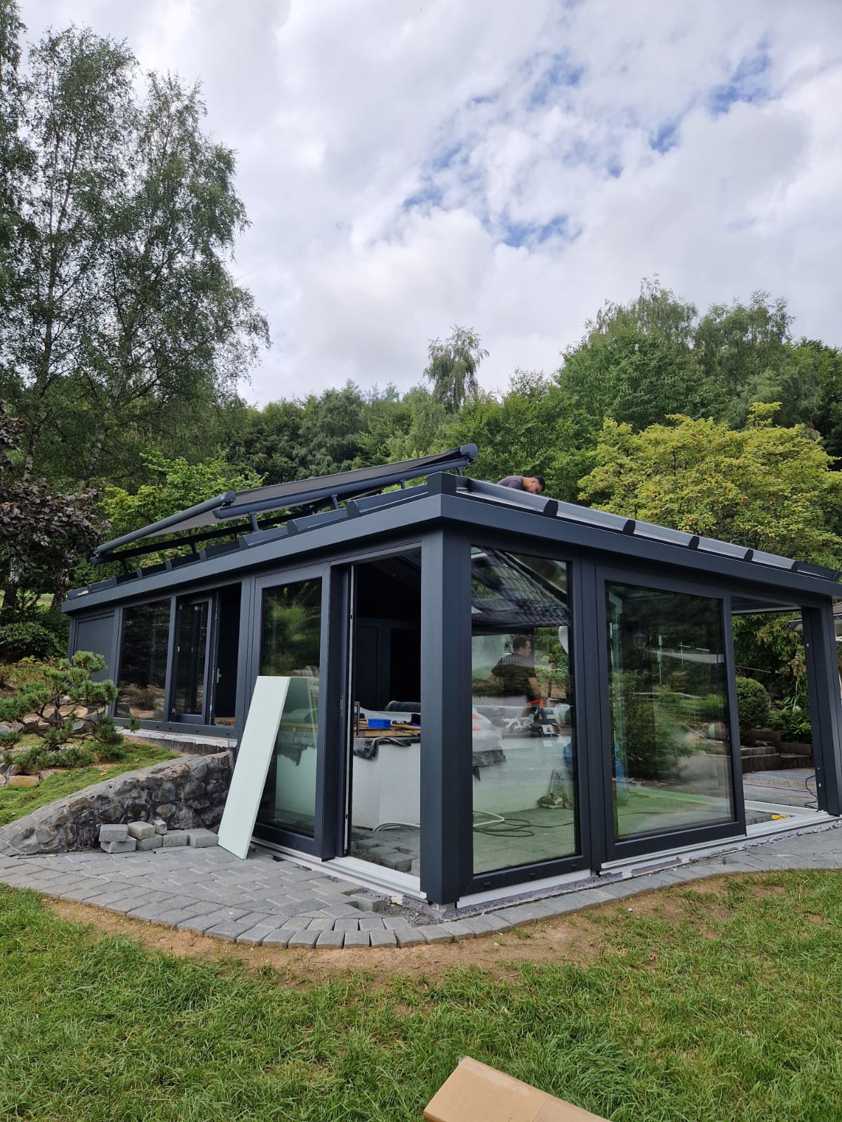 Wintergarten Eckansicht